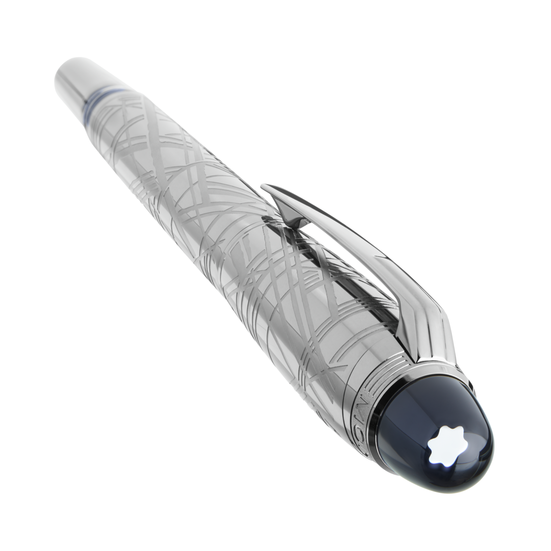 Mont Blanc StarWalker SpaceBlue Metal Fineliner 130220