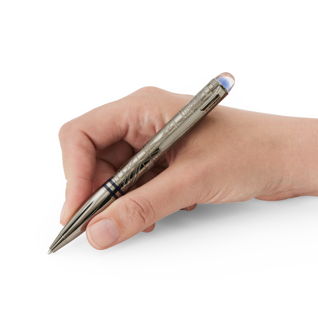Mont Blanc StarWalker SpaceBlue Metal Ballpoint pen 130221