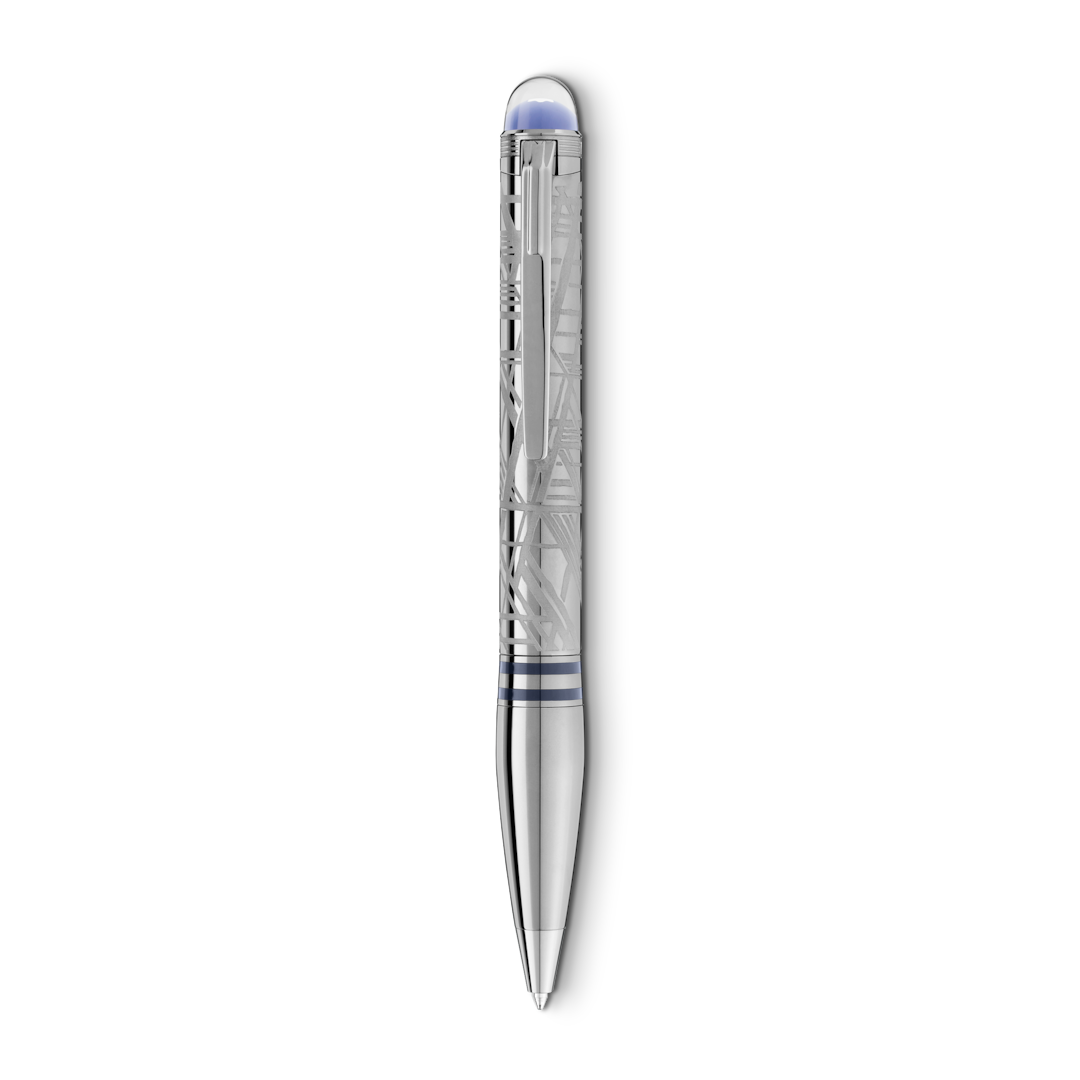 Mont Blanc StarWalker SpaceBlue Metal Ballpoint pen 130221