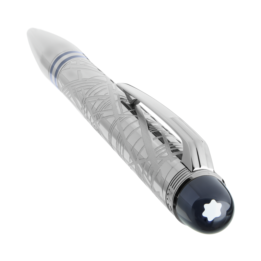 Mont Blanc StarWalker SpaceBlue Metal Ballpoint pen 130221