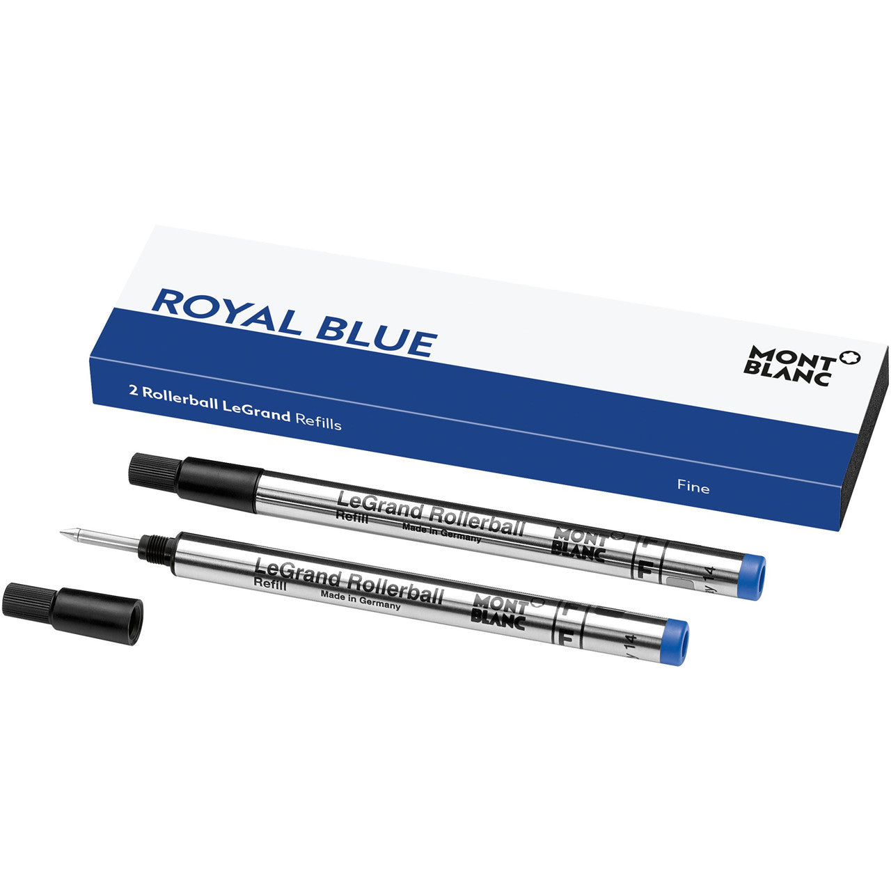 Mont Blanc Royal Blue F refill Le Grand Rollerball 128227