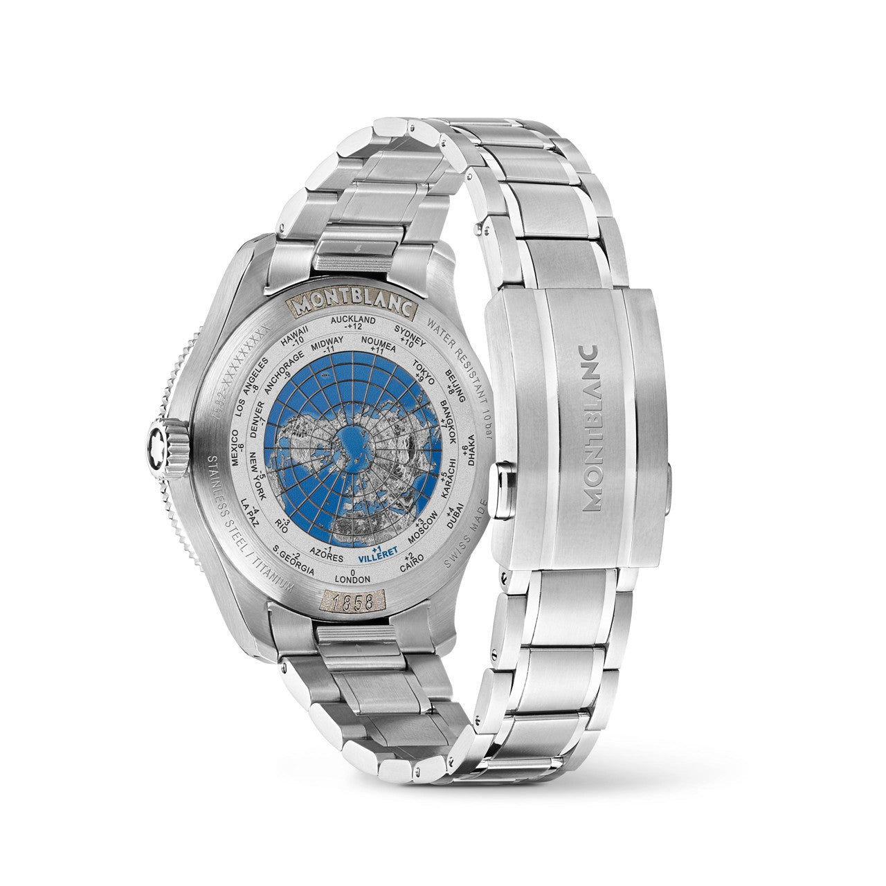 Mont Blanc 1858 GMT 42mm 129616