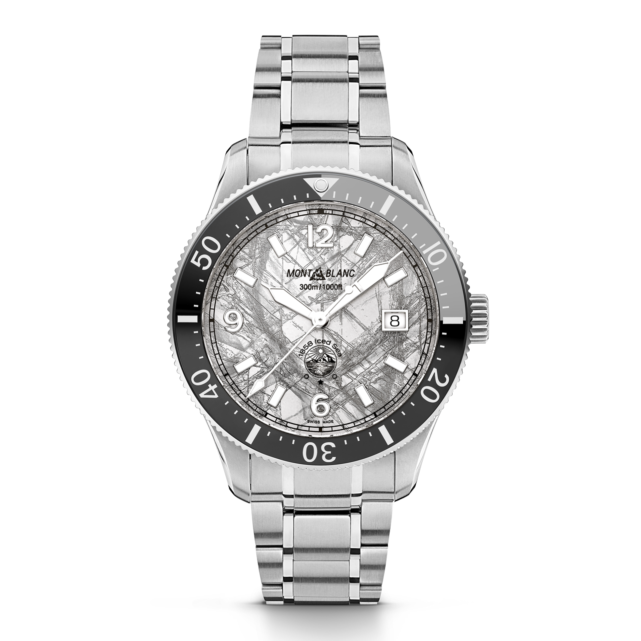 Mont Blanc 1858 Iced Sea Automatic 41mm 130793