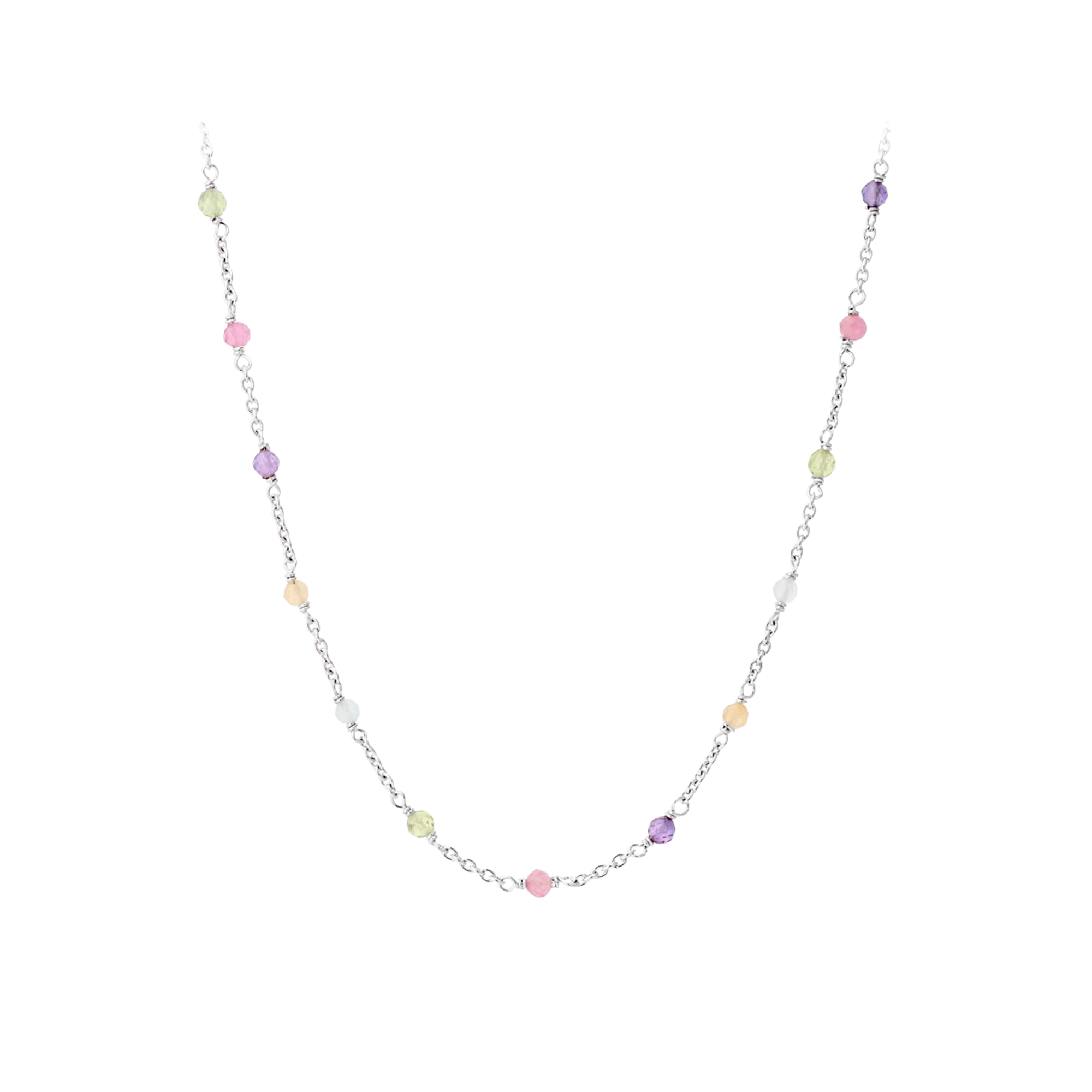 Pernille Corydon Rainbow halskæde N-854-S