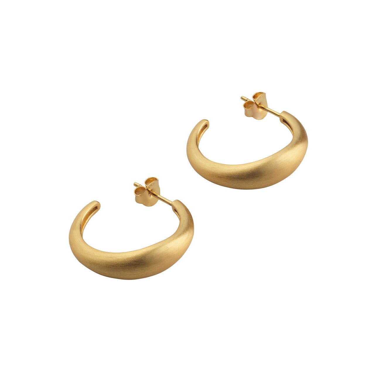 ByBiehl Ocean Flow Hoops Large øreringe 4-4203-GP