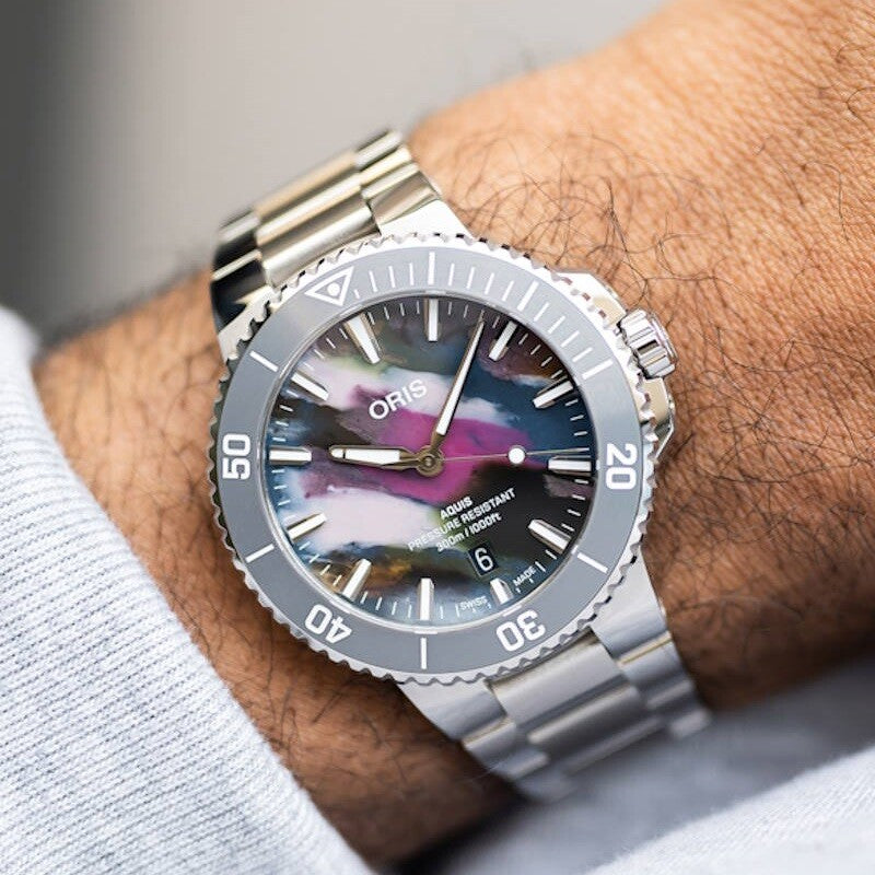 Oris Aquis Date Upcycle 41,5mm 733 7787 4150MB