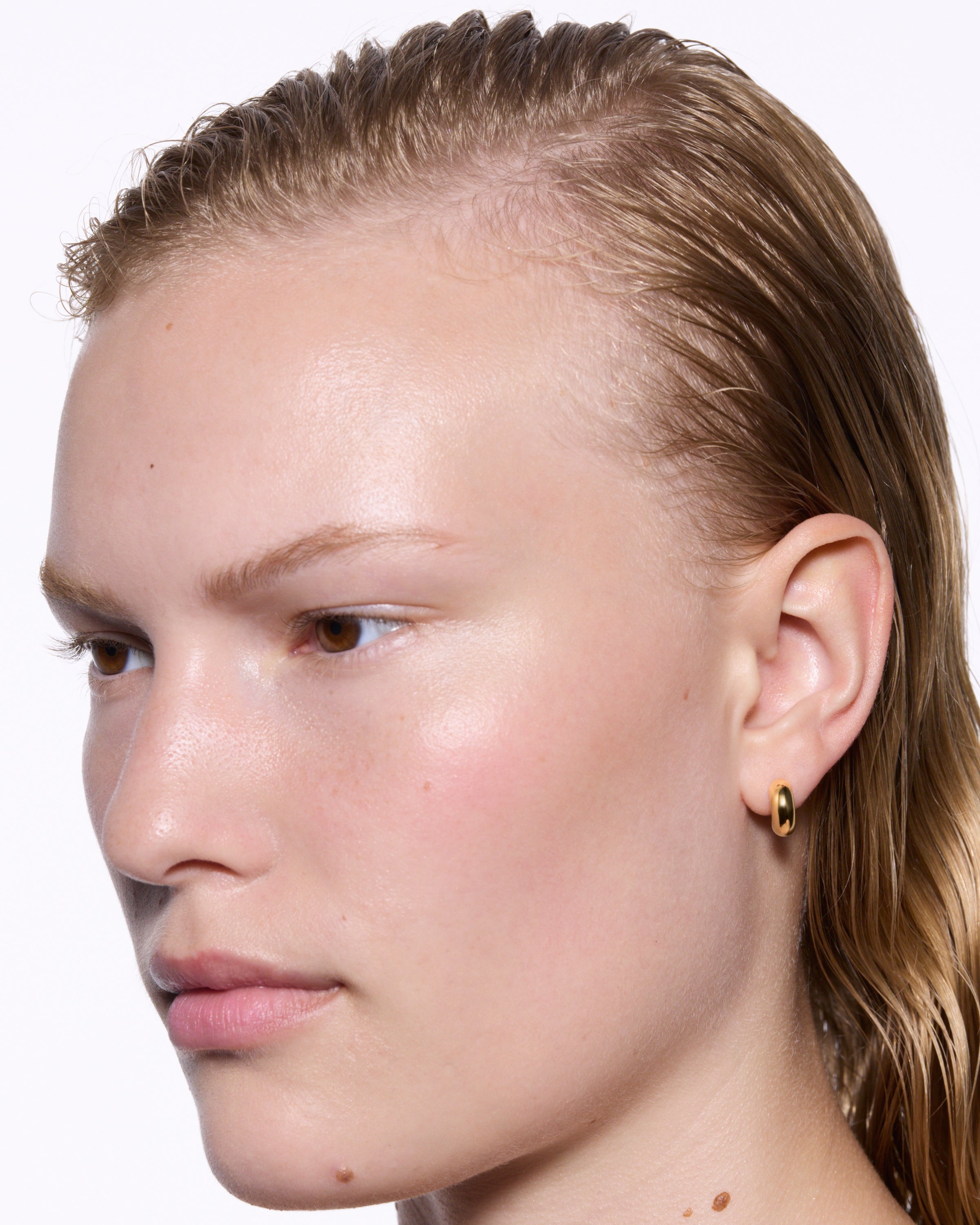Maria Black Prima Hoop Small ørering 101139YG-S