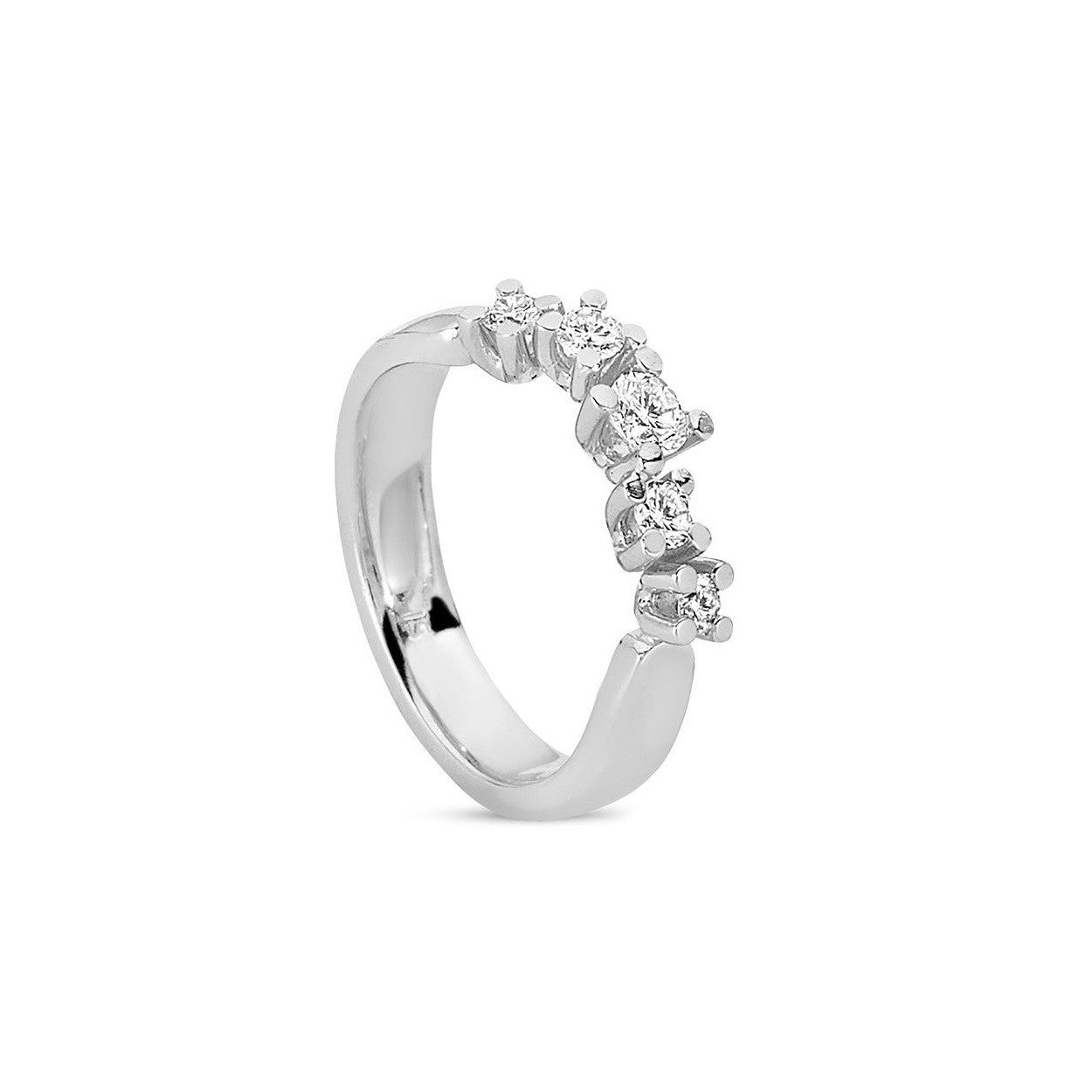 Nuran Twist ring 0,31ct R1004 031H