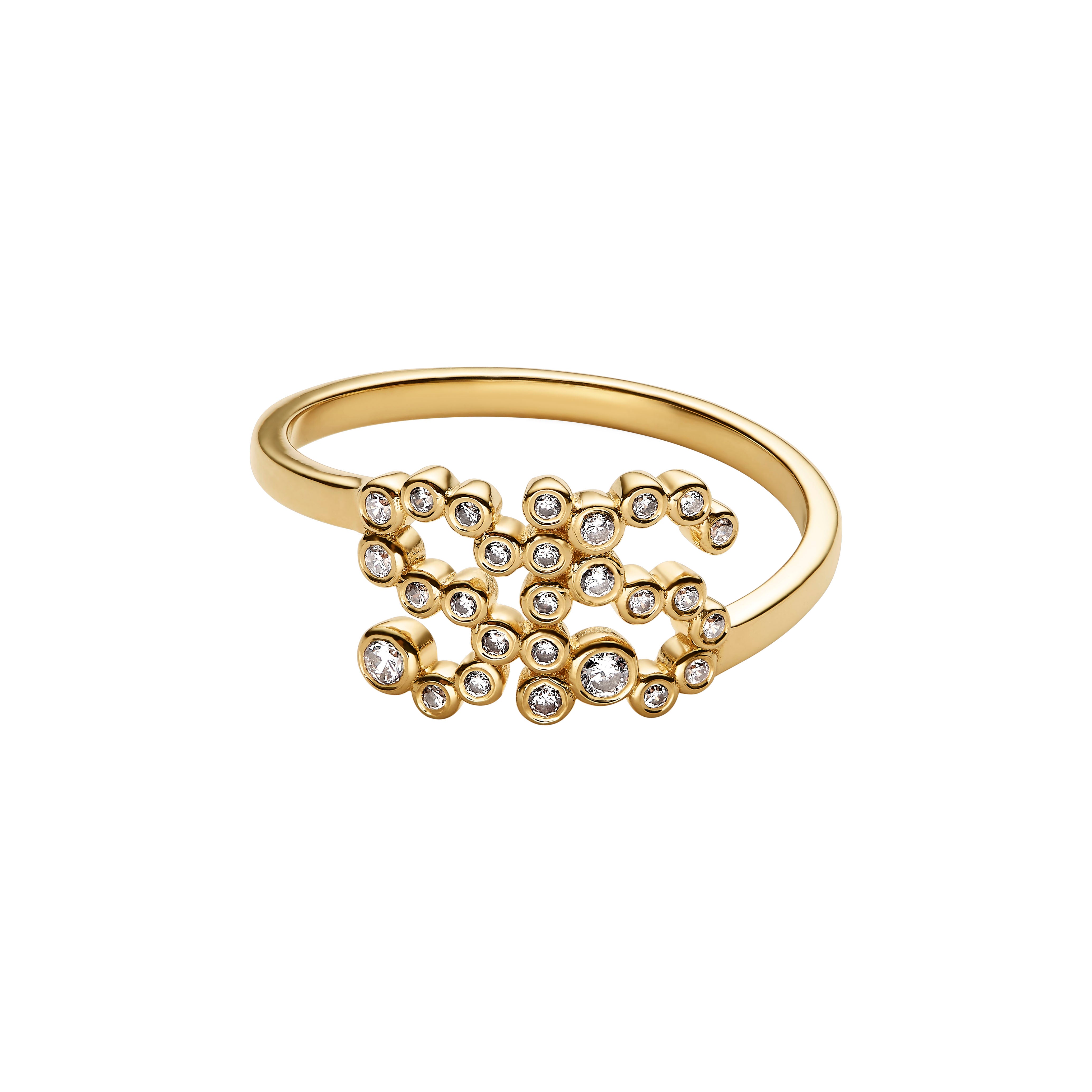 Maria Black Sis Collet ring 500520YG