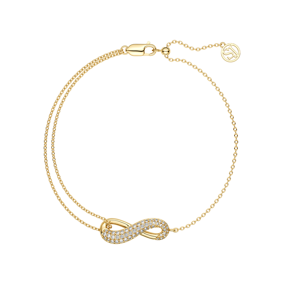 Sif Jakobs Infinito armbånd SJ-B2871-CZ-YG