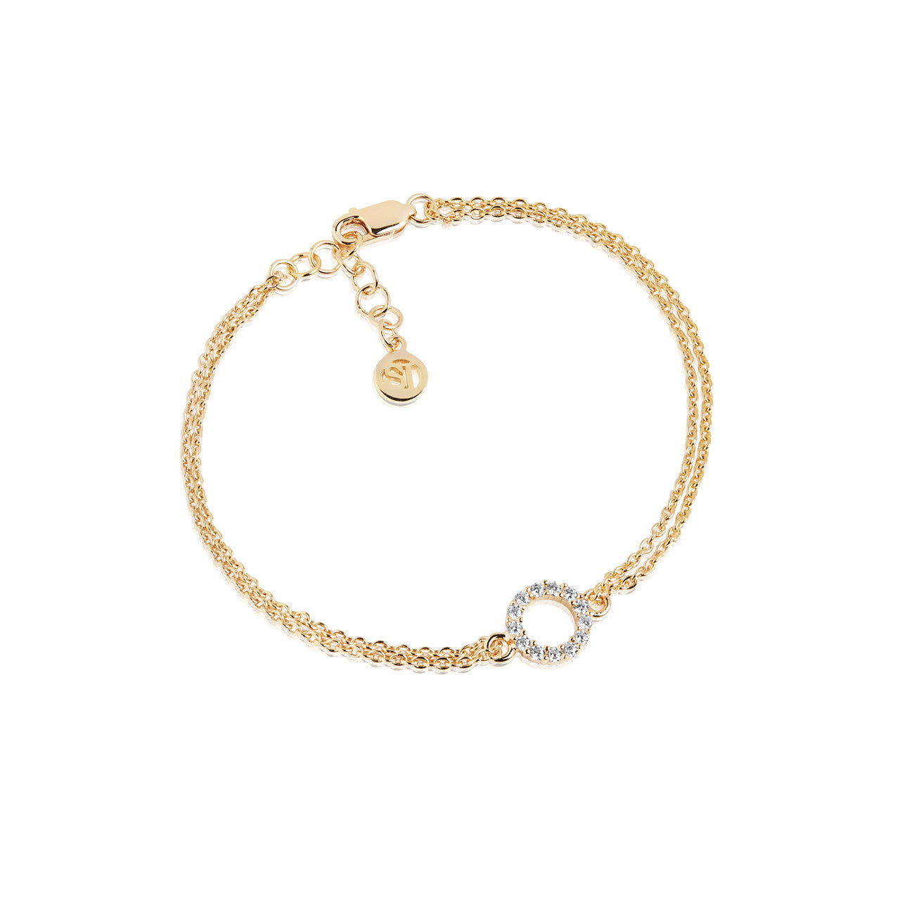 Sif Jakobs Biella Piccolo armbånd SJ-B337(1)-CZ(YG)