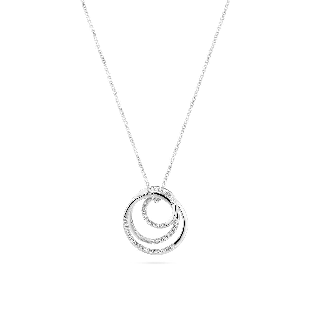 Sif Jakobs Spirale halskæde SJ-N2590-CZ
