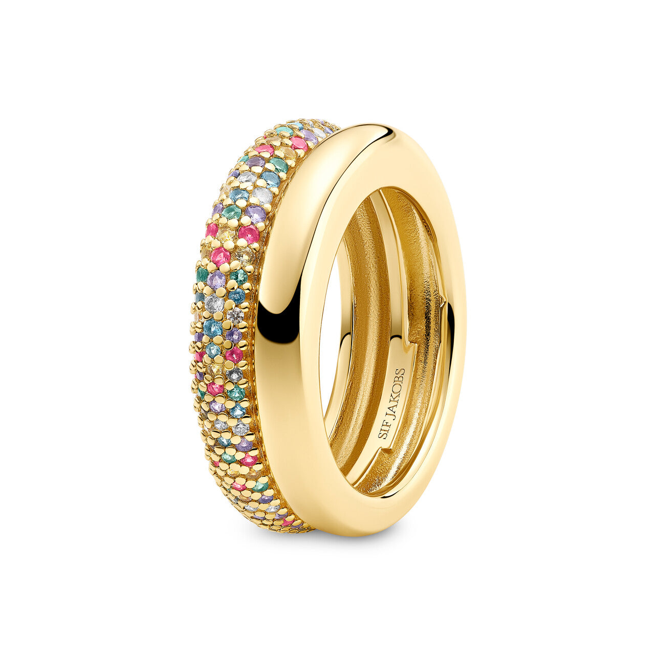 Sif Jakobs Carrara ring SJ-R2476-XCZ-YG