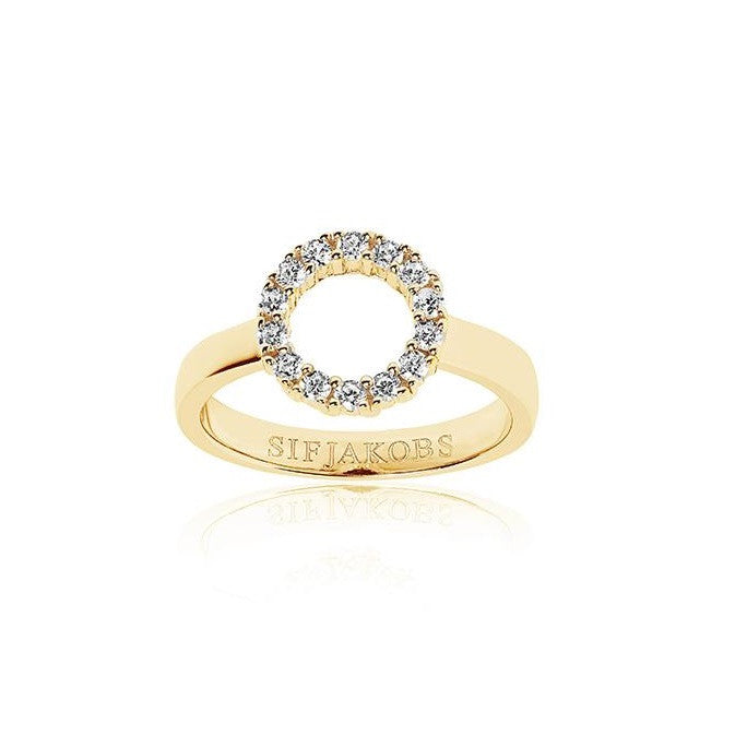 Sif Jakobs Biella Piccolo ring SJ-R337-CZ(YG)