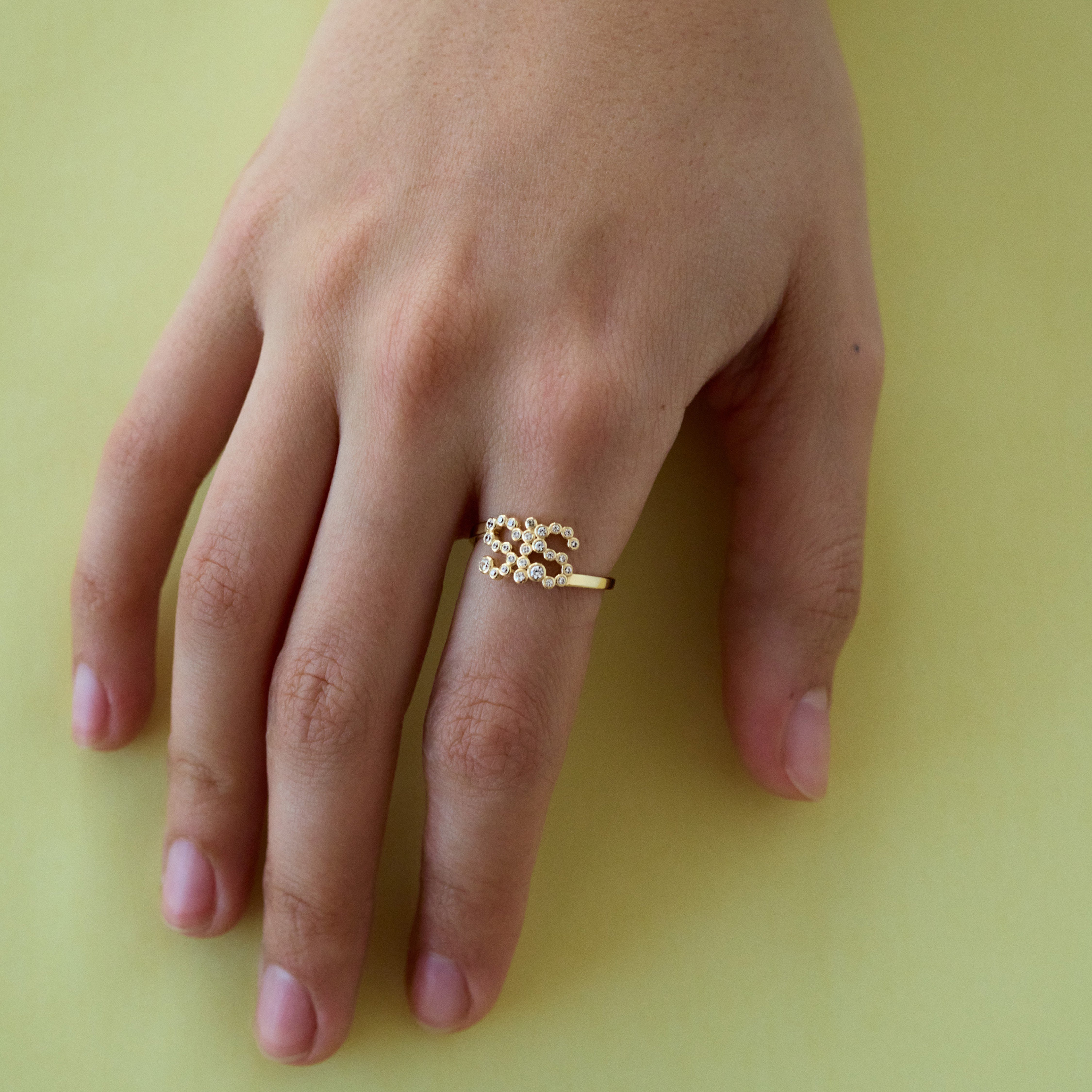 Maria Black Sis Collet ring 500520YG