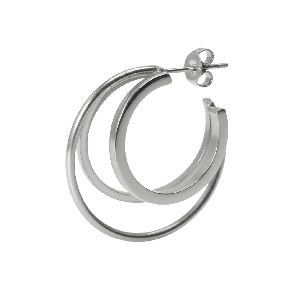 Jane Kønig Olympia Triple Hoop ørering TOH-SS26-SS-S