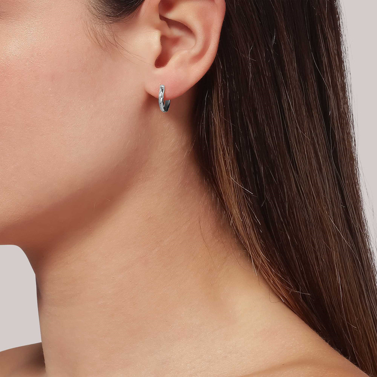 Jane Kønig Tiny Rhombus ørering TRE01SS2100-S