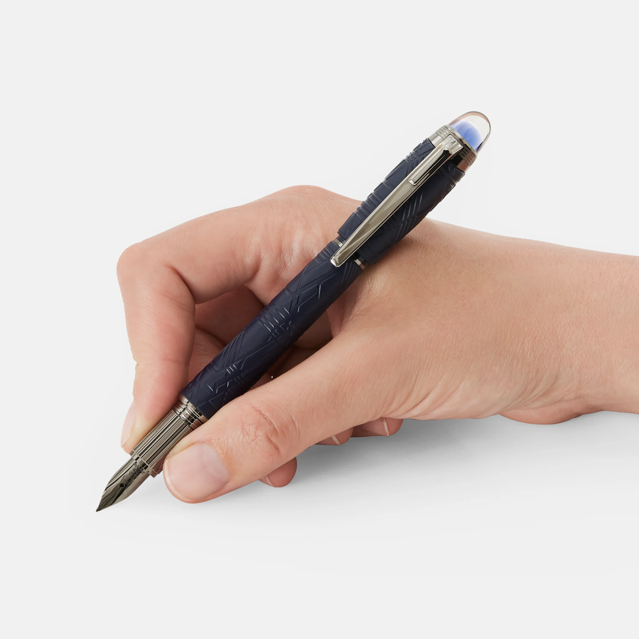 Mont Blanc StarWalker SpaceBlue fyldepen 130211