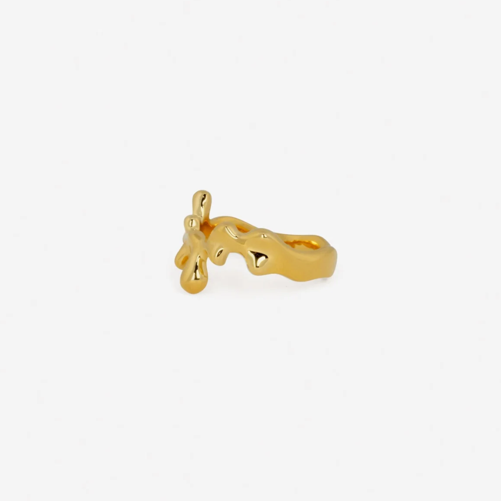 IX Studios Ice Theo ring DMN0341GD