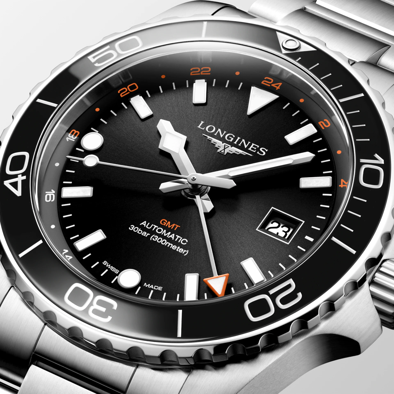 Longines HydroConquest GMT 43mm L3.890.4.56.6