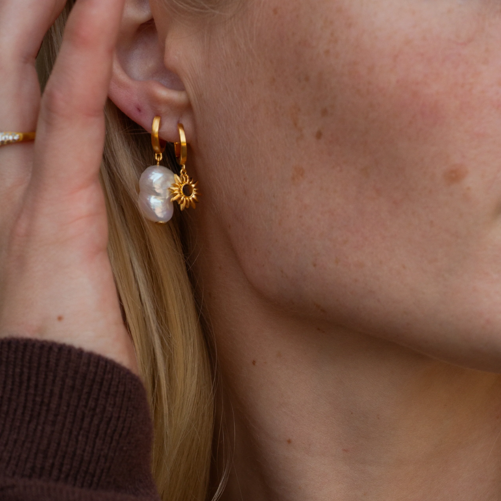 ByBiehl Sun Wild Hoops øreringe 4-4801-GP