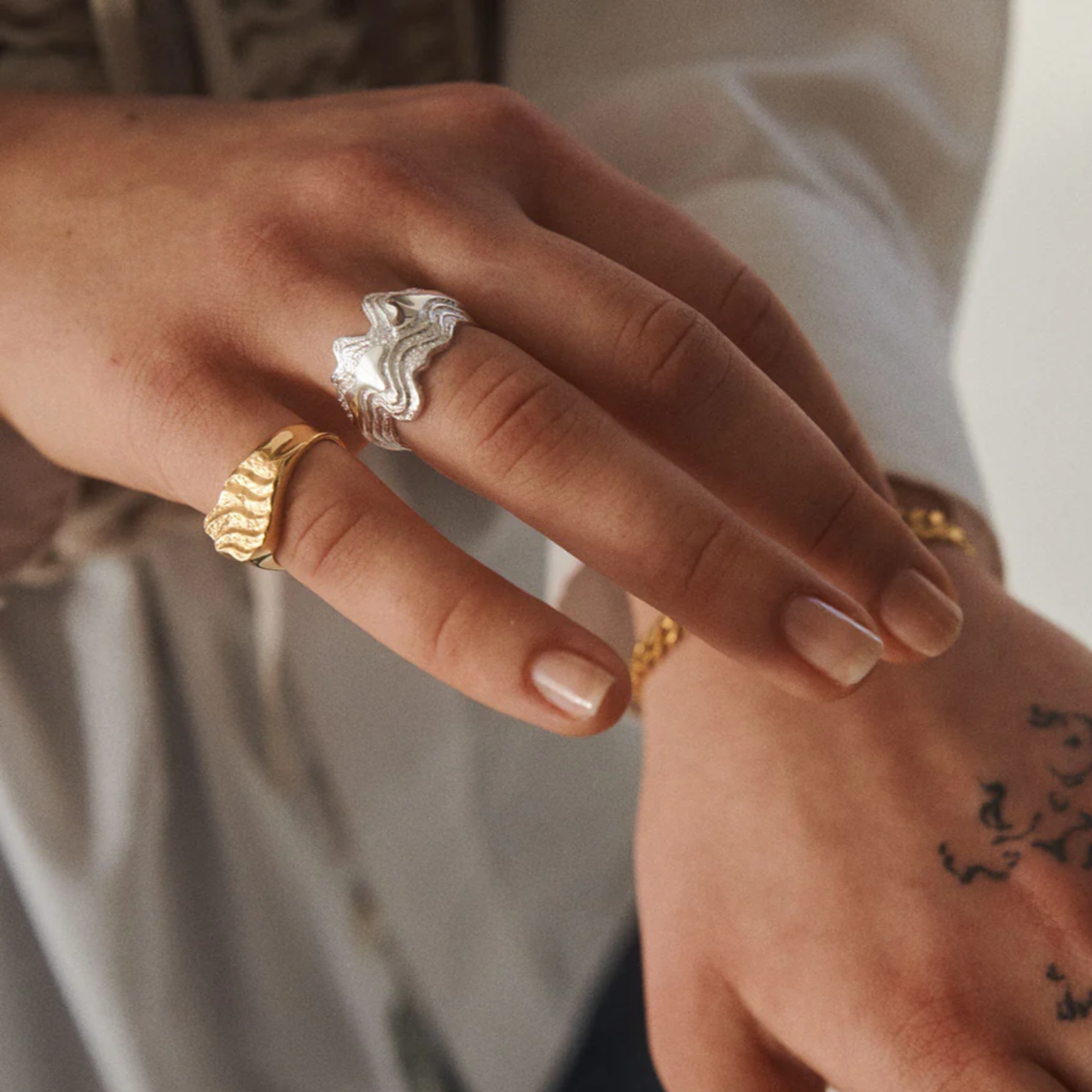 Camille Brinch Store Blurry Layers ring LBLAR