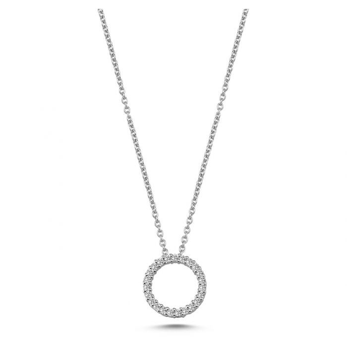 Nuran Cirkel vedhæng 0,14ct V2205 014H