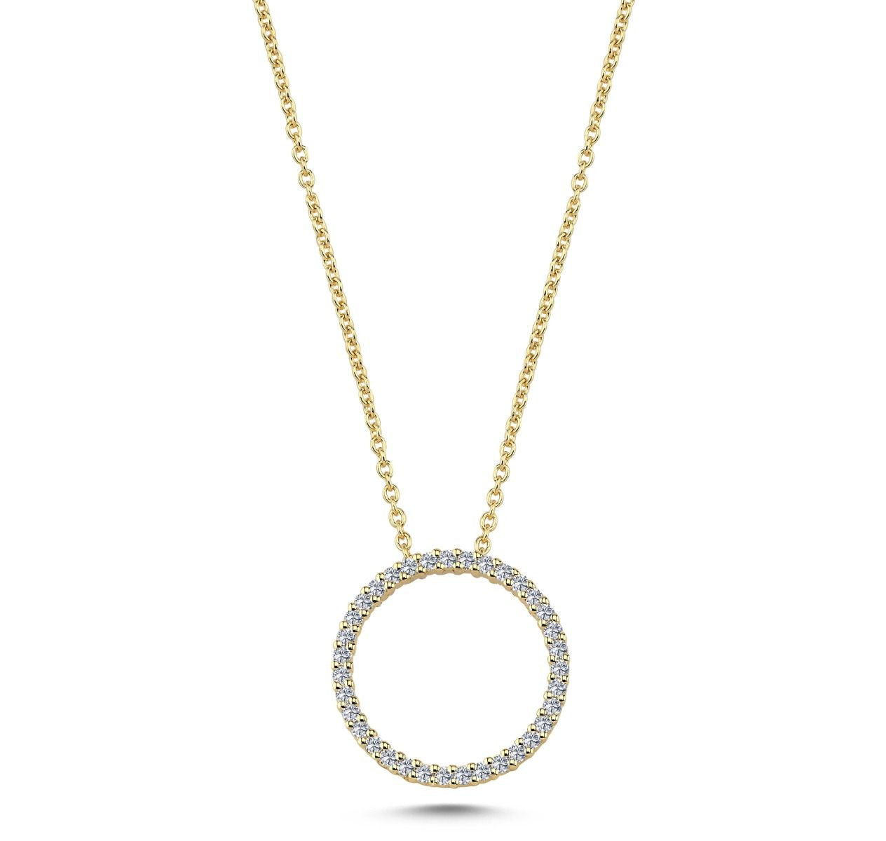 Nuran Cirkel vedhæng 0,21ct V2205 021