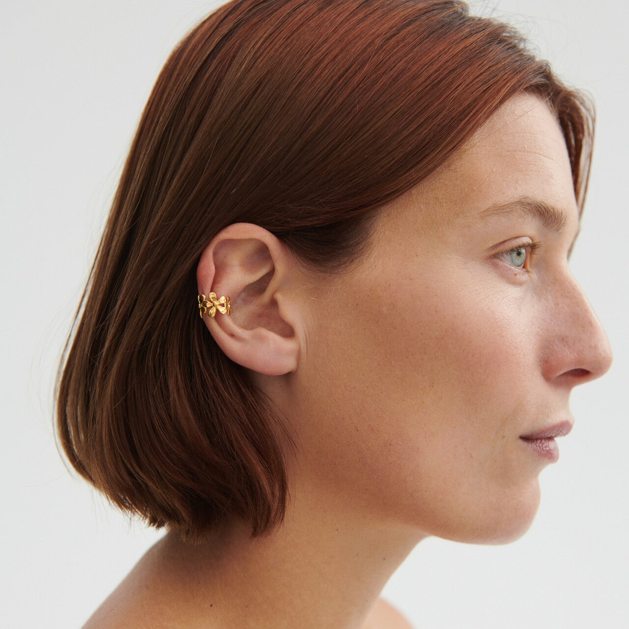 Pernille Corydon Wild Poppy earcuff E-367-S