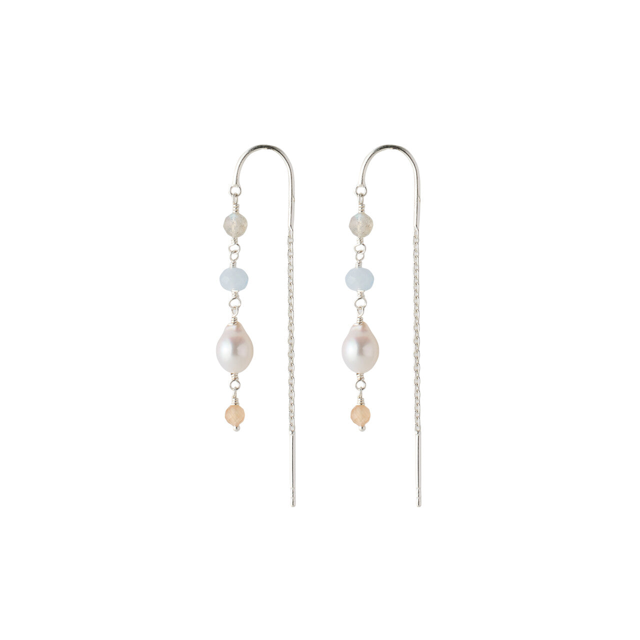 Pernille Corydon Mellow Blue øreringe E-375-S