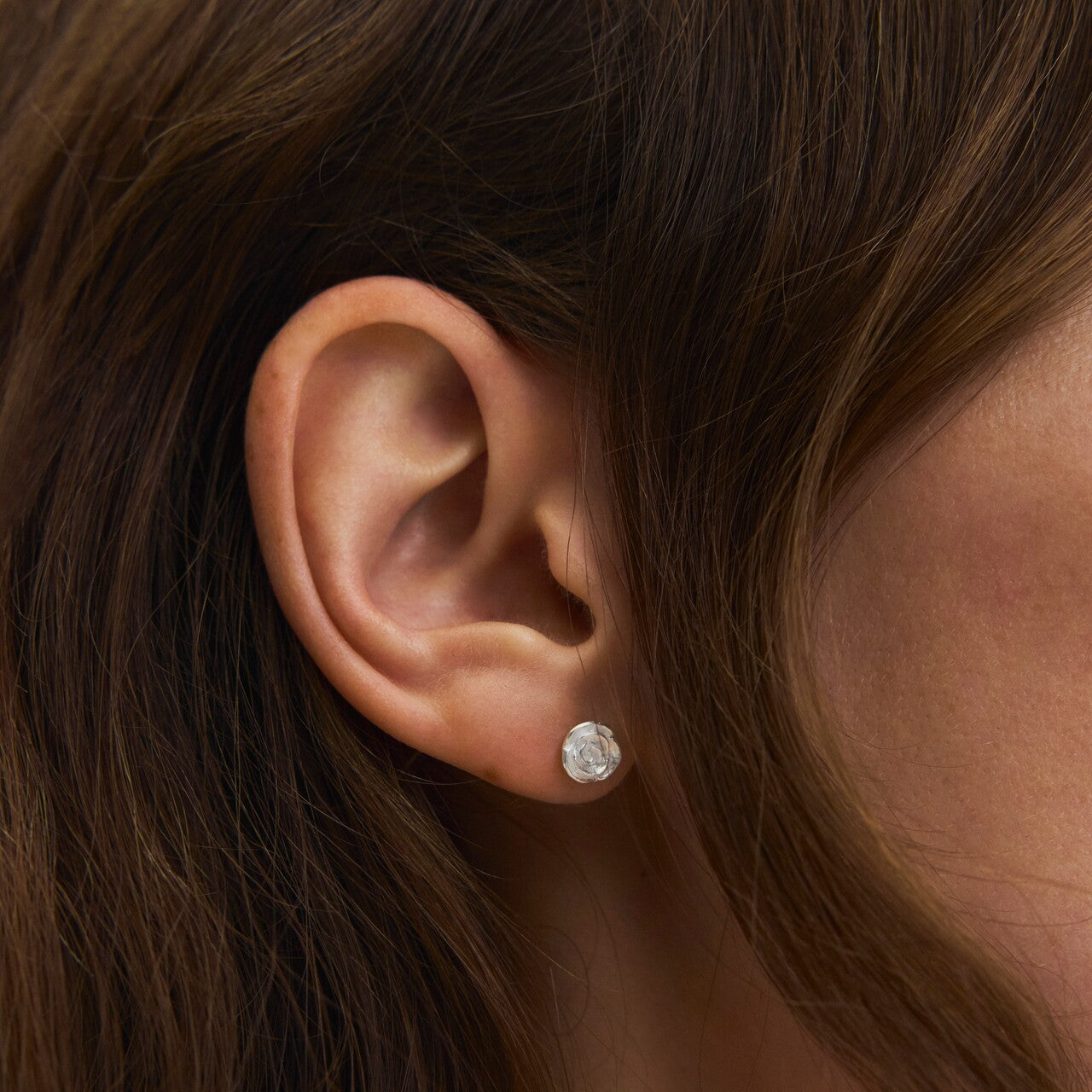 Pernille Corydon Small Rose øreringe E-535-S
