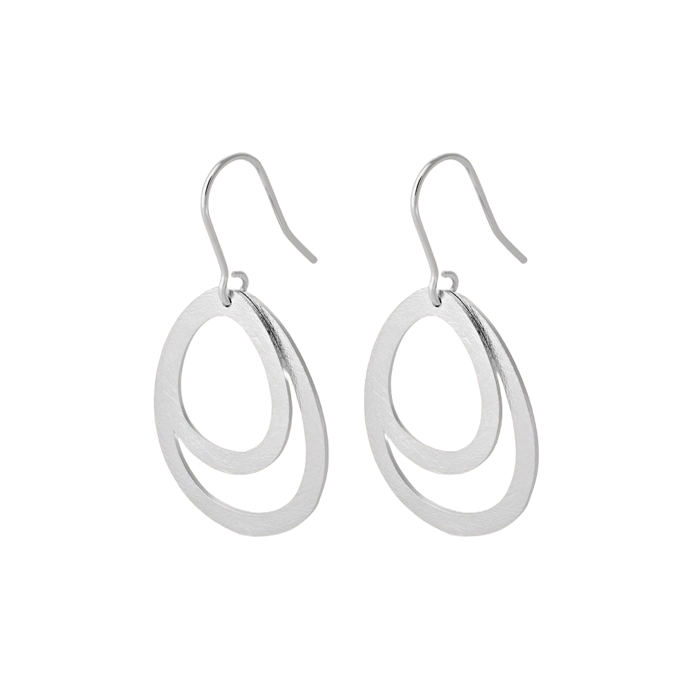 Pernille Corydon Small Double Drops øreringe E-156-S