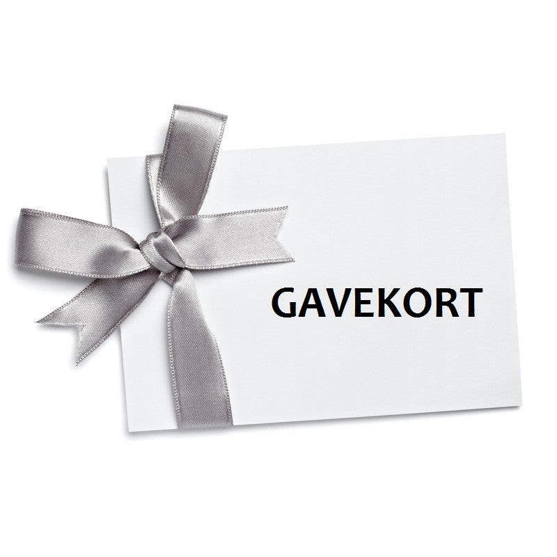 Gavekort - vælg selv beløb