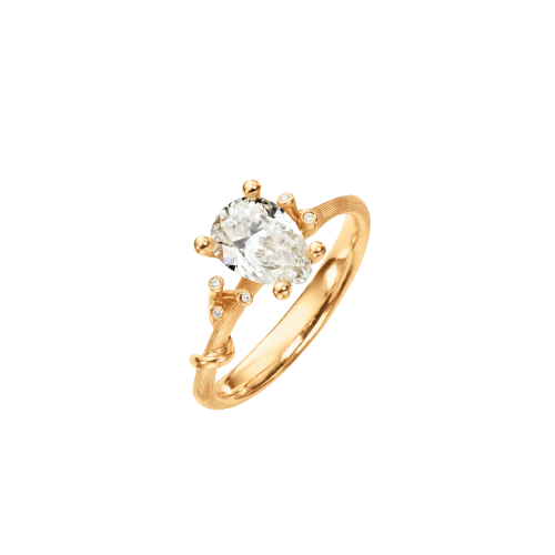 OLE LYNGGAARD COPENHAGEN Nature Solitaire ring A2788-426