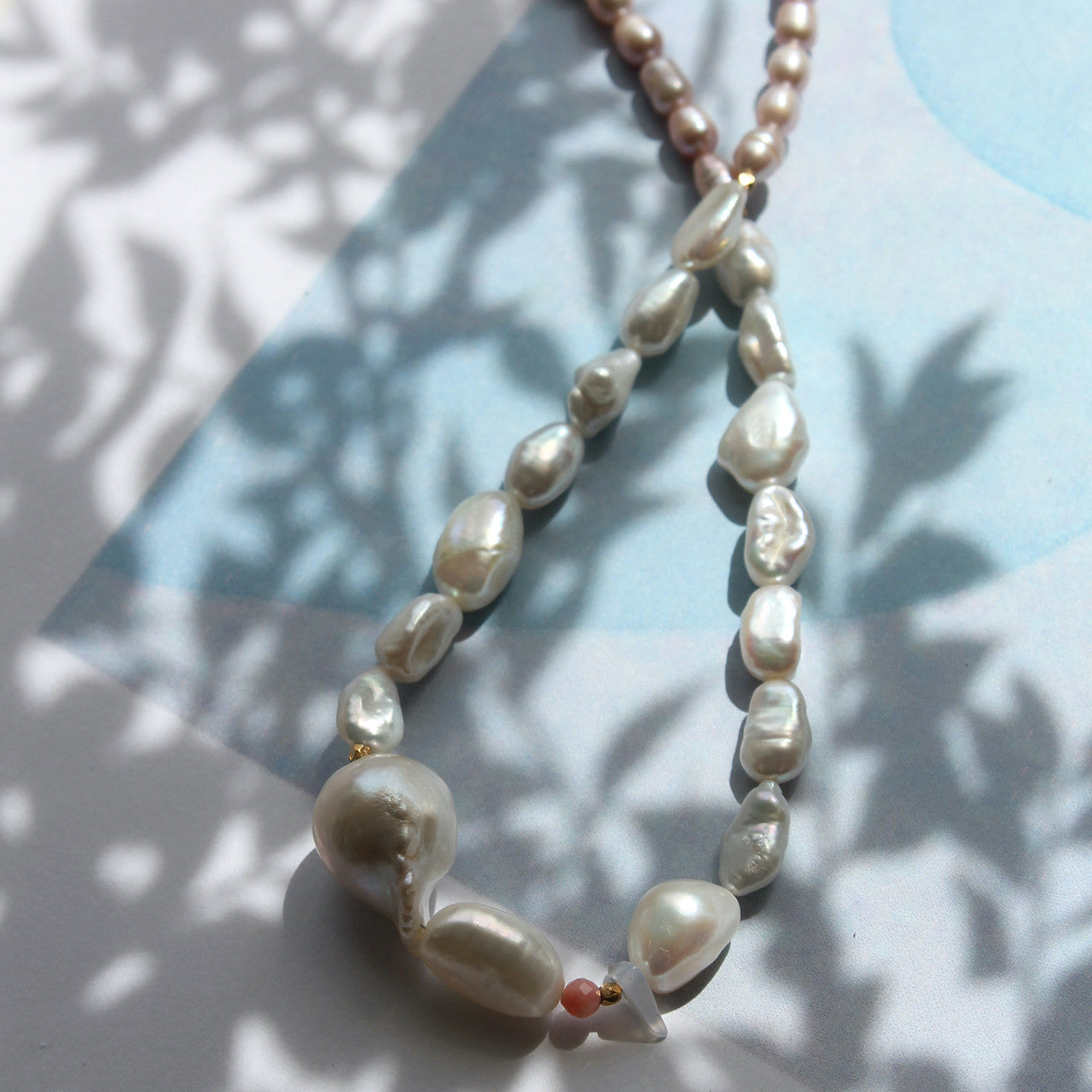 STINE A Jewelry Chunky Glamour Pearl halskæde 2049-02