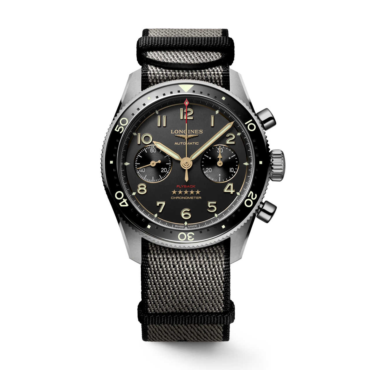Longines Spirit Flyback Titanium 42mm L3.821.1.53.2