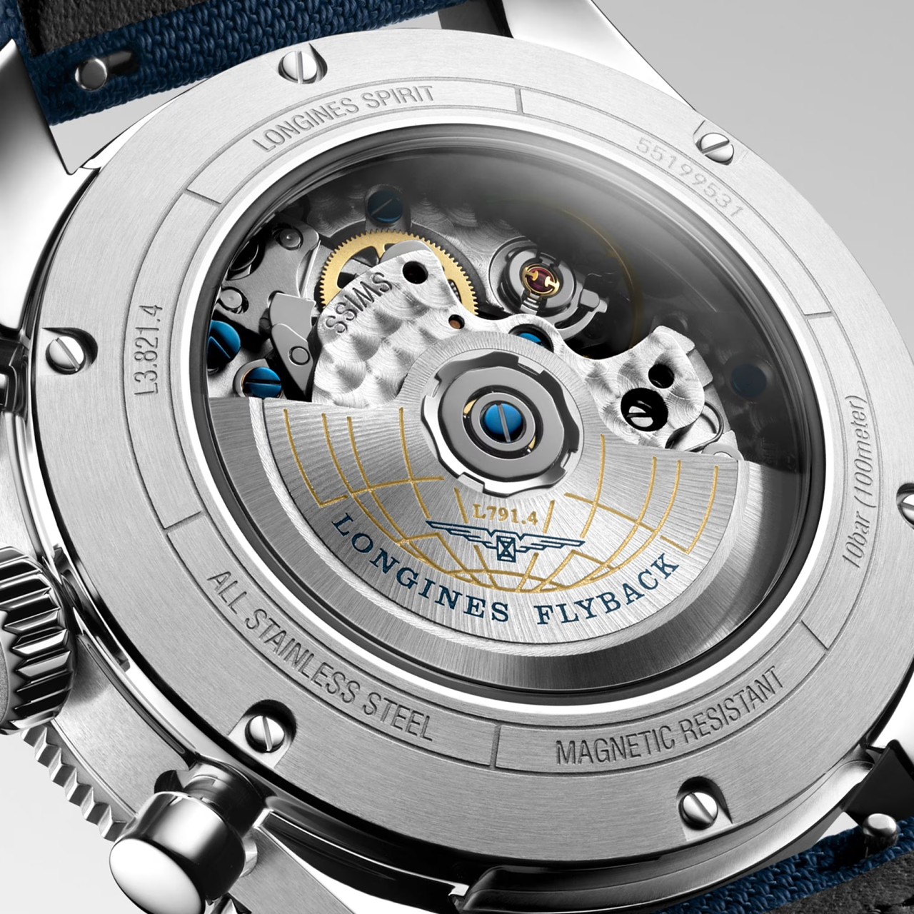 Longines Spirit Flyback 42mm L3.821.4.93.2