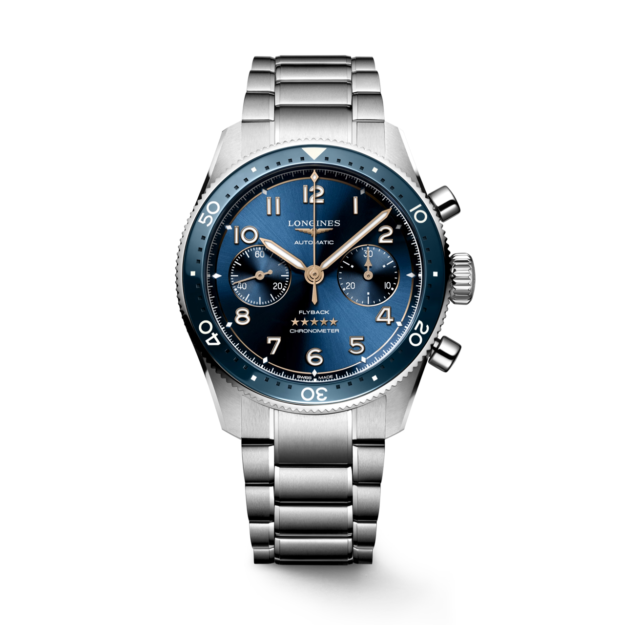 Longines Spirit Flyback 42mm L3.821.4.93.6