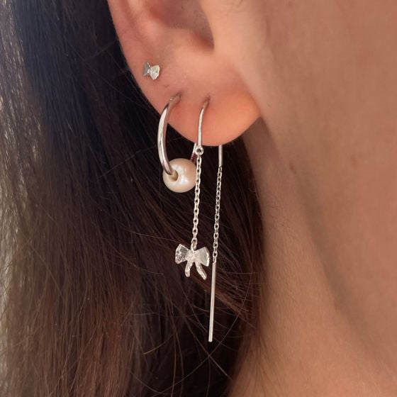 STINE A Jewelry Tres Petit Bow ørering 1356-00