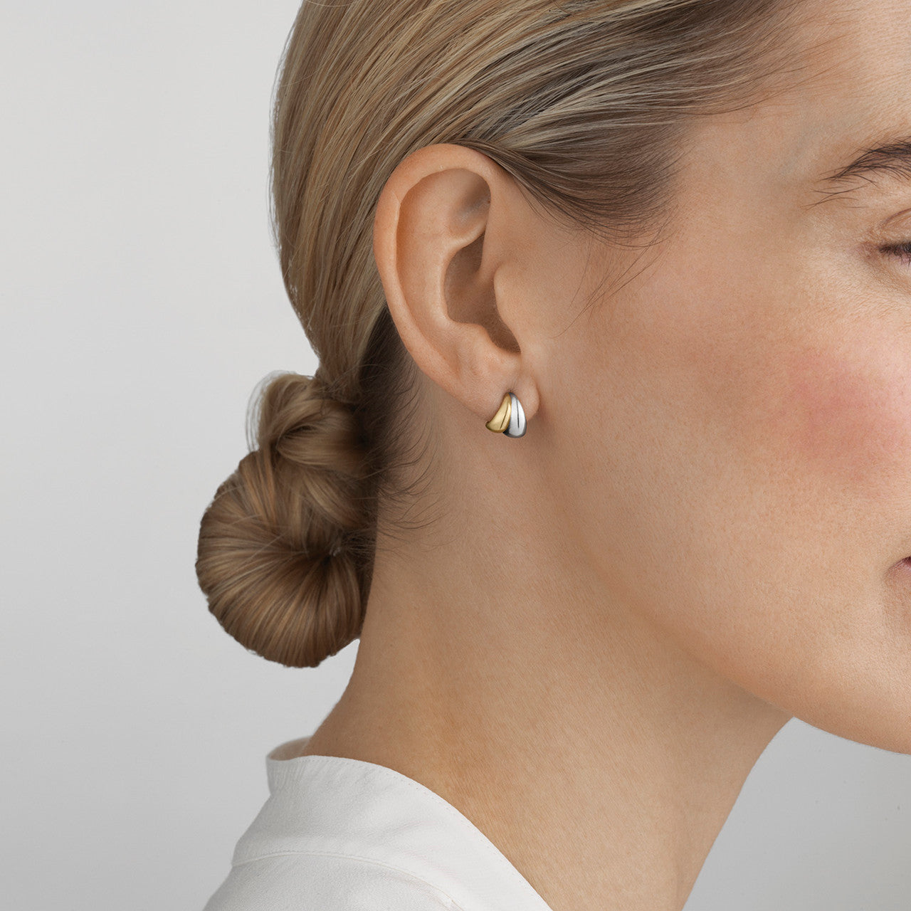 Georg Jensen Curve øreringe 10017501