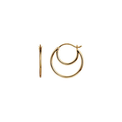 STINE A Jewelry Double Creol ørering 1136-02