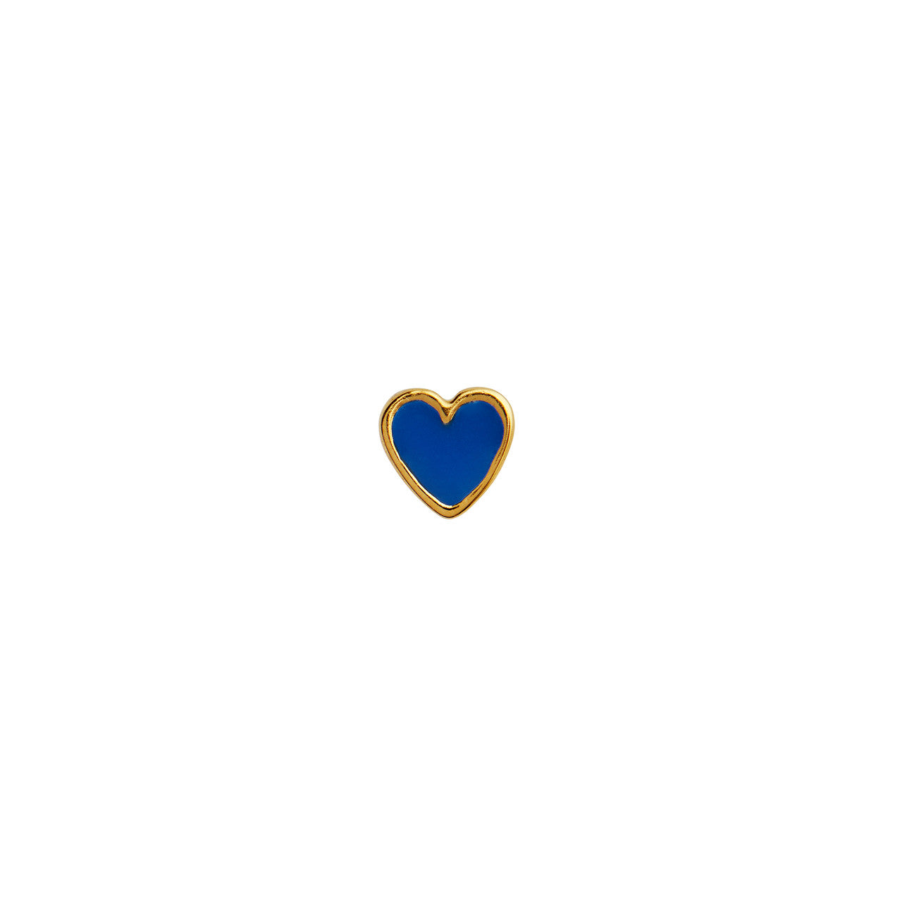 STINE A Jewelry Petit Love Heart ørering 1181-02-Cobalt