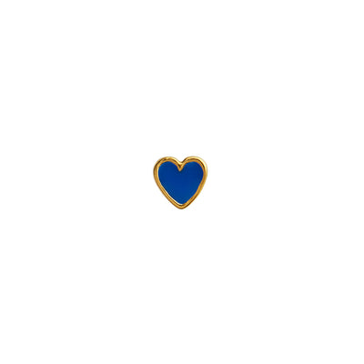 STINE A Jewelry Petit Love Heart ørering 1181-02-Cobalt