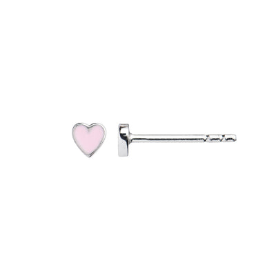 STINE A Jewelry Petit Love Heart ørering 1181-00-Lightpink