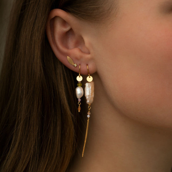 STINE A Jewelry Baroque Pearl ørering 1268-02