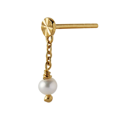 STINE A Jewelry Tres Petit Etoile with Pearl ørering 1283-02
