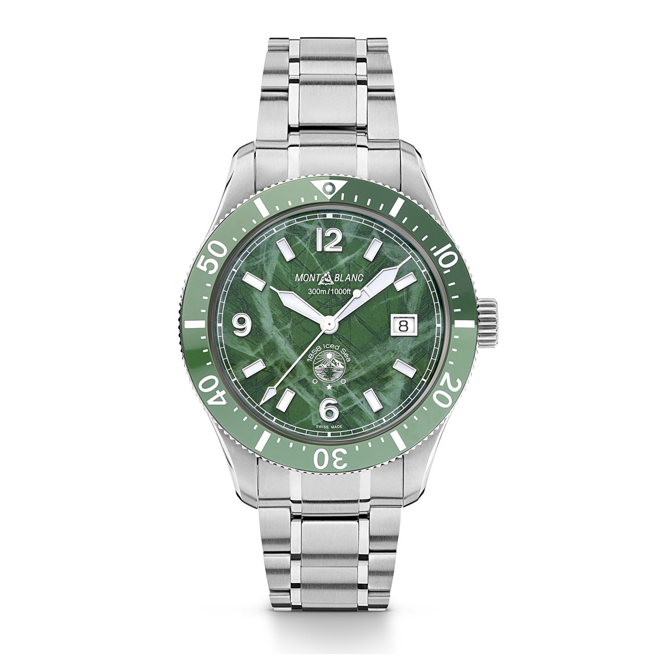 Mont Blanc 1858 Iced Sea Automatic 41mm 129373