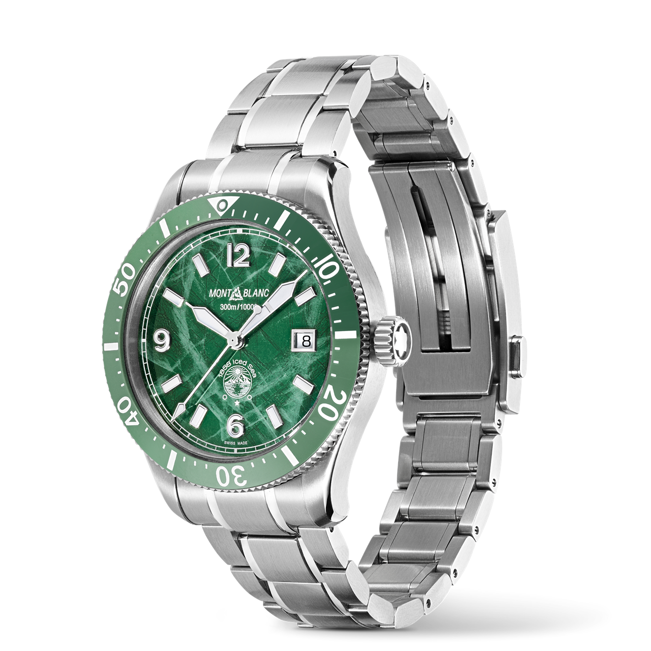Mont Blanc 1858 Iced Sea Automatic 41mm 129373