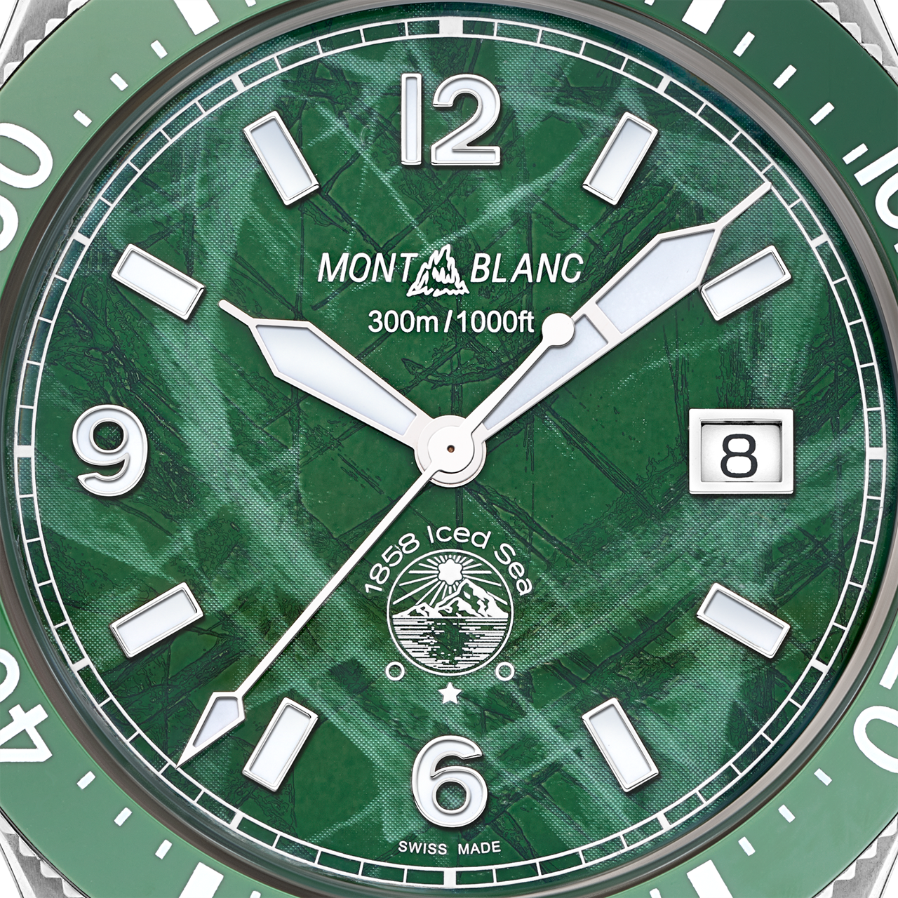 Mont Blanc 1858 Iced Sea Automatic 41mm 129373
