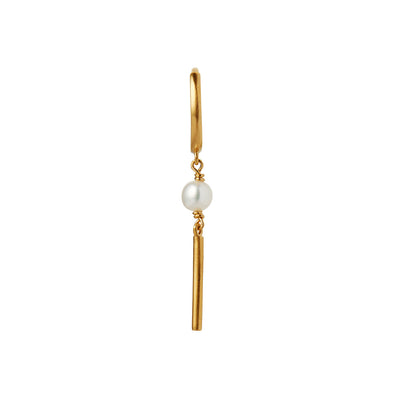 STINE A Jewelry Huggie with pin and pearl ørering 1300-02